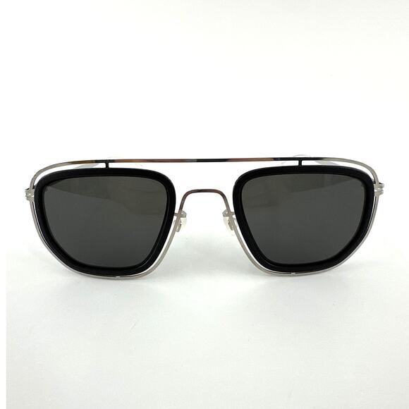 Mykita Mylon Pitch Black/Shiny Silver Ferlo Sunglasses - Picture 3 of 9